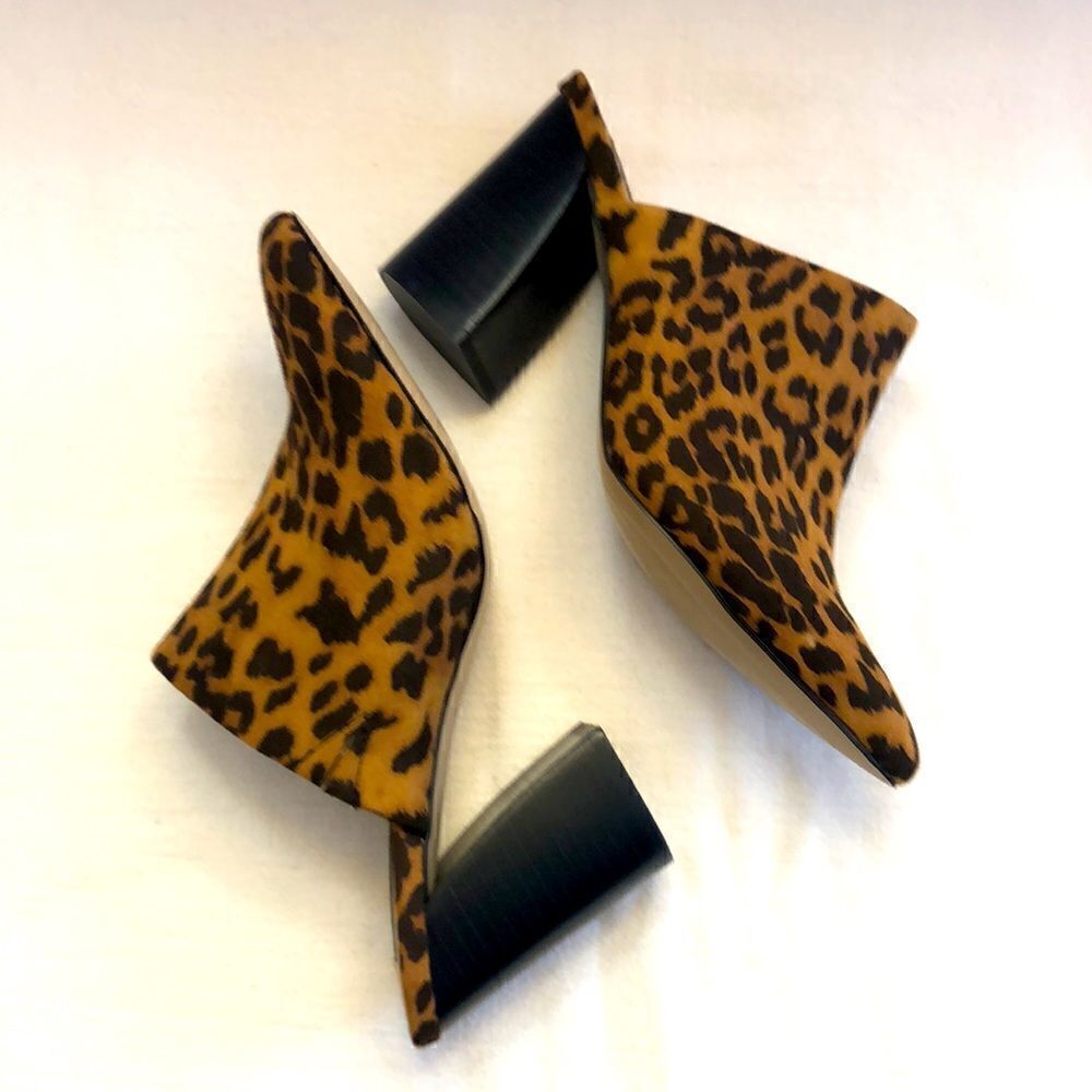 Steven by Steve Madden neva leopard mules slip on… - image 4